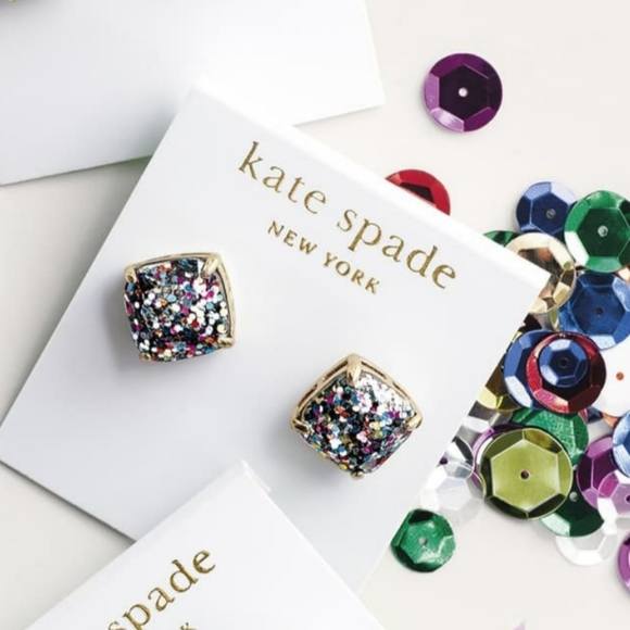 Kate Spade ♠️ Glitter Earrings - Picture 2 of 7